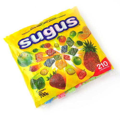 CARAMELOS MASTICABLES SUGUS 700 GRS